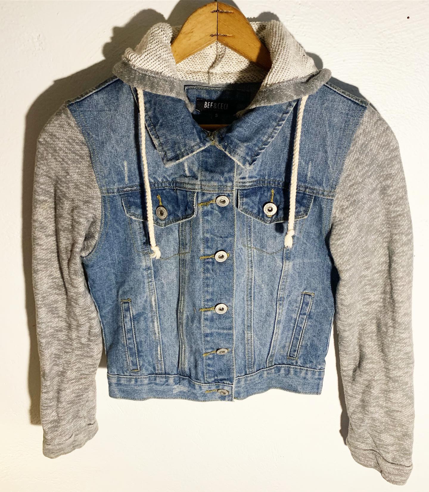 jean sweater jacket